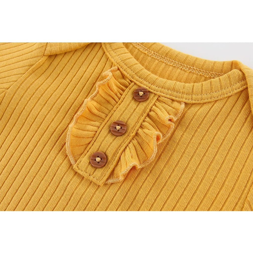 12Pcs Unisex Baby Layette Set Pants & Long/Short Sleeve Bodysuits