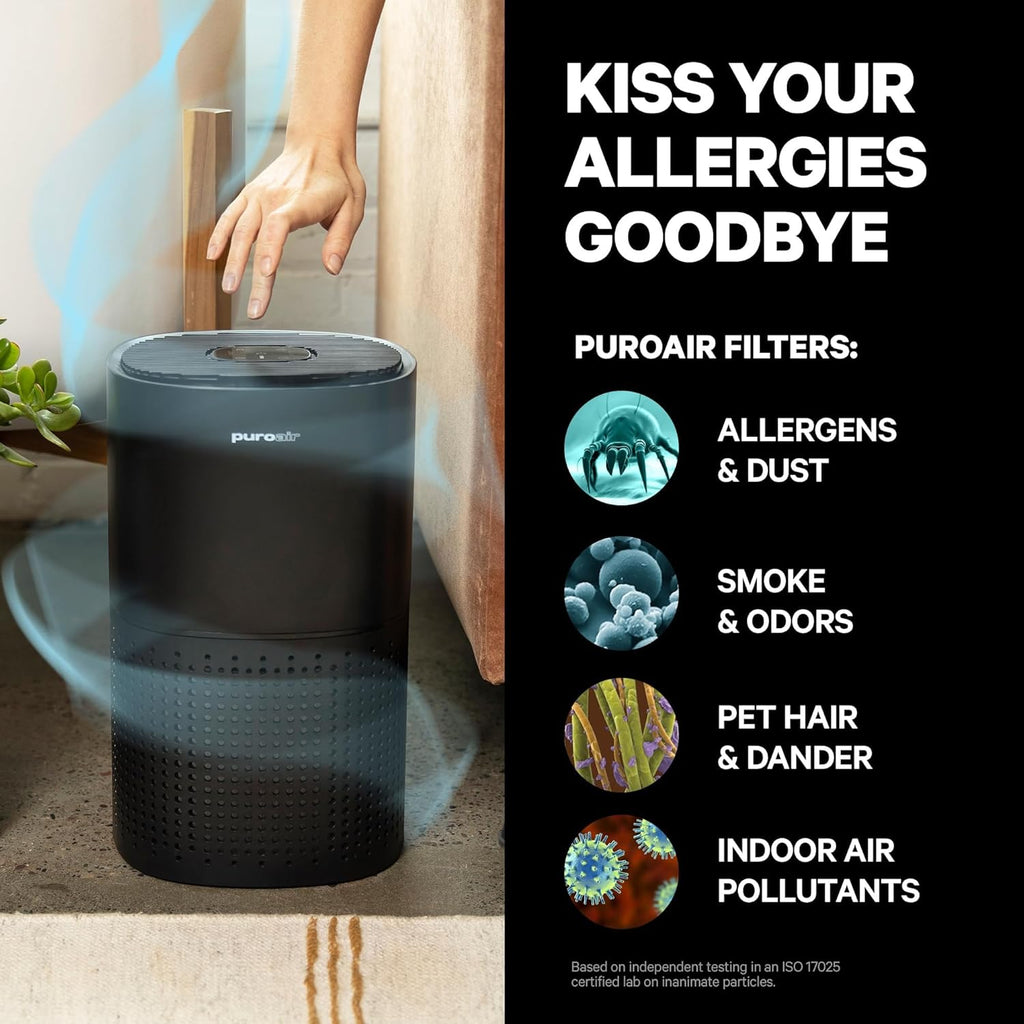 240 HEPA Air Purifiers for Home Large Rooms - Covers Up to 1,000 Sq Ft - Filters Up to 99.9% of Poll