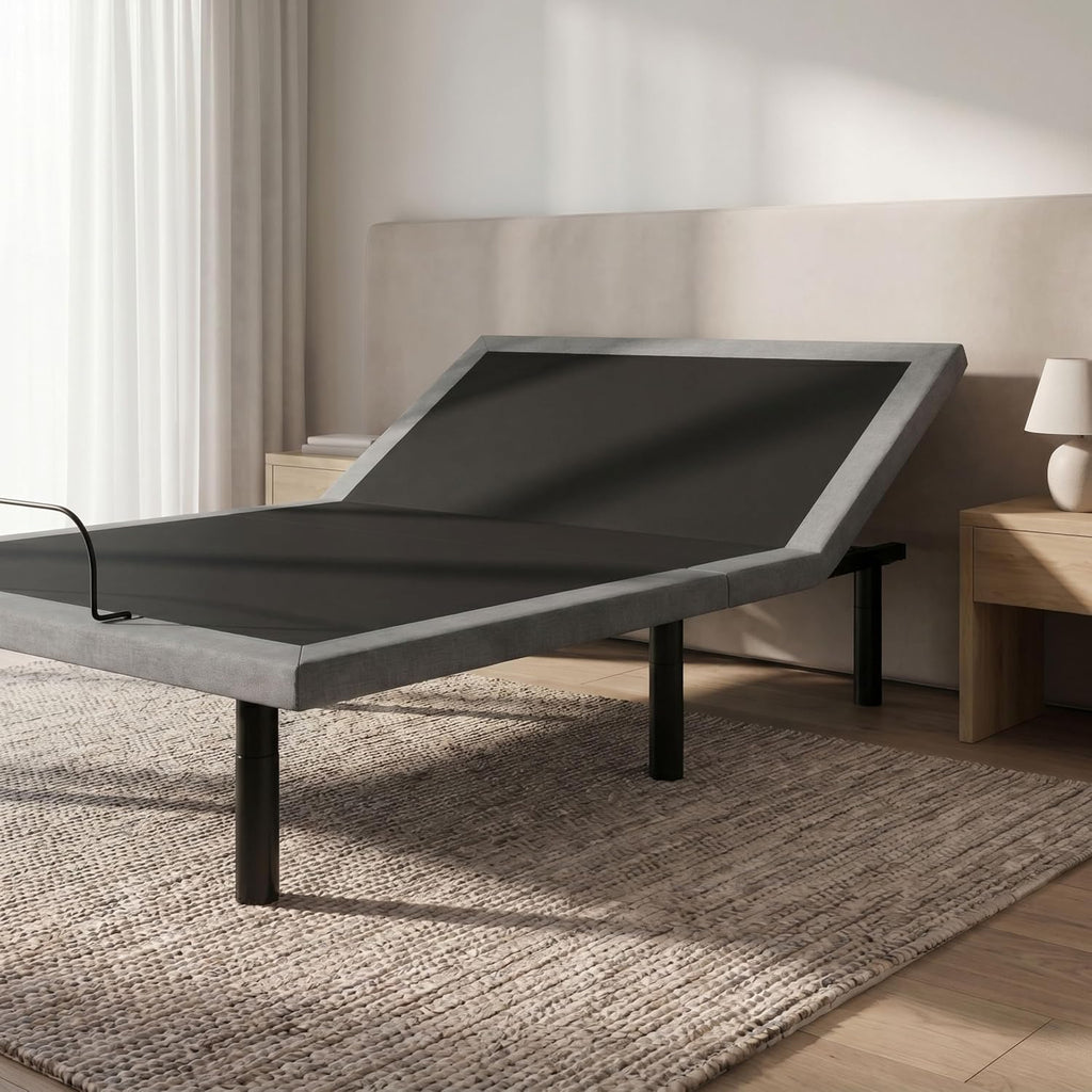 King Adjustable Bed Base with Head & Foot Position Control