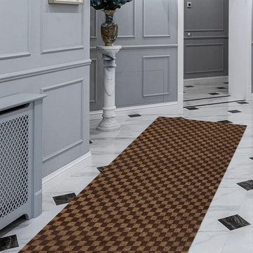 Runner Rugs 2' x 6' Indoor Outdoor Carpet Runner, Area Rugs with Anti-Slip Rubber Backing for Aisle Hallway Balcony