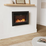 28.5" Electric Fireplace Insert, Wall Recessed/Mounted, Freestanding Fireplace with Remote Control