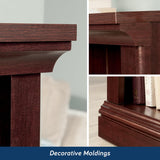 Miscellaneous Storage 3-Shelf Bookcase/ Book shelf, Select Cherry finish