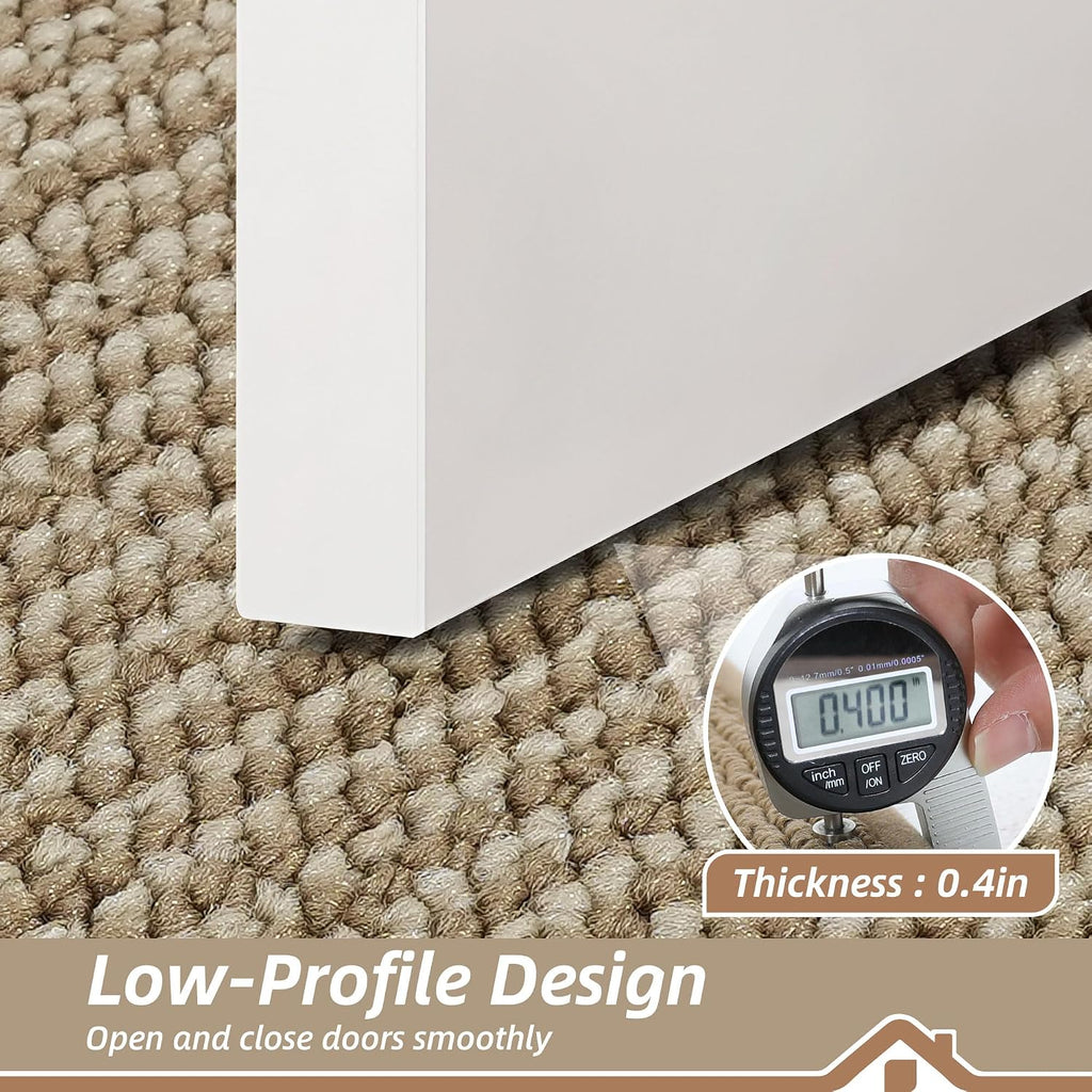 Indoor Door Mat 24" x 36", Dirt Trapper Door Mats, Beige | Non-Slip Entryway Rugs Washable, Trap Dirt Absorbent