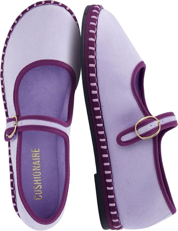Missy Kids Mary Jane Flats School Shoes for Girls with Adjustable Buckle