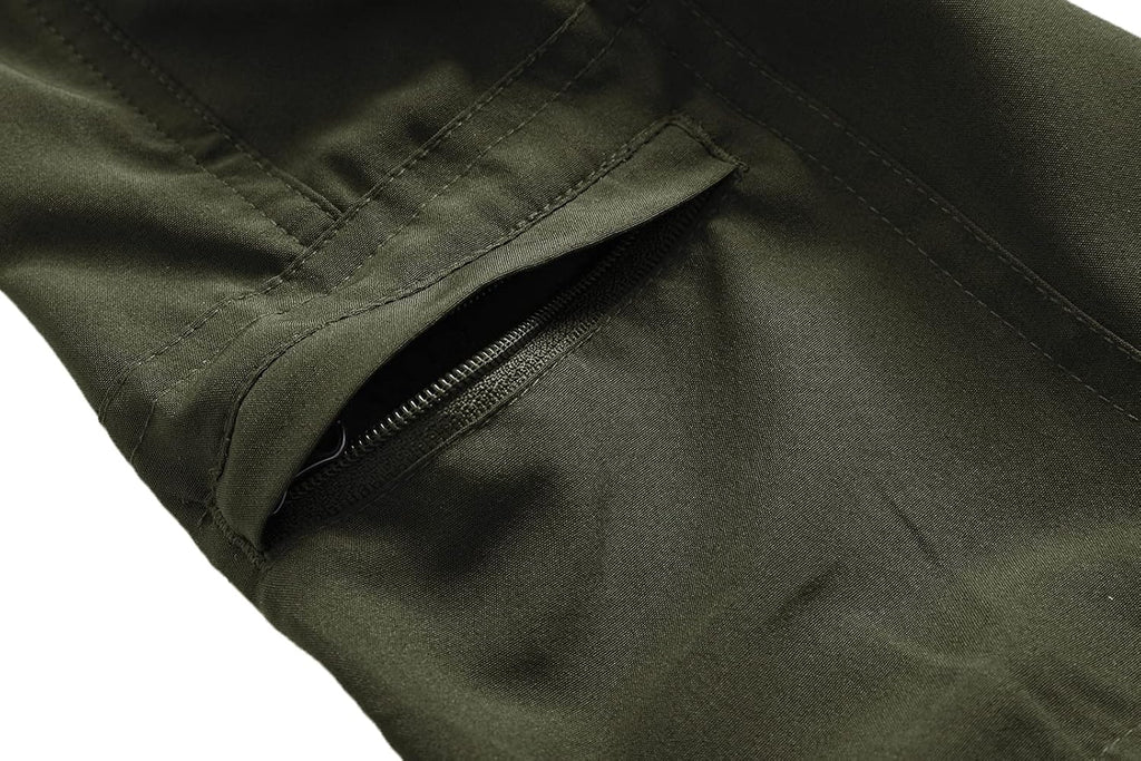 Kids Hiking Cargo Pants Convertible Zip Off
