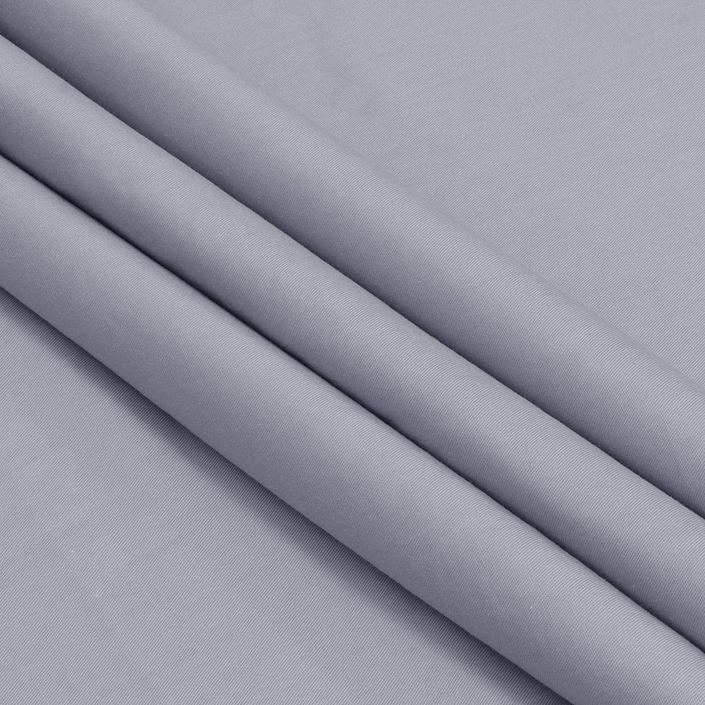 Light Gray Cotton Broadcloth Fabric by The Yard, 5Yards x56In