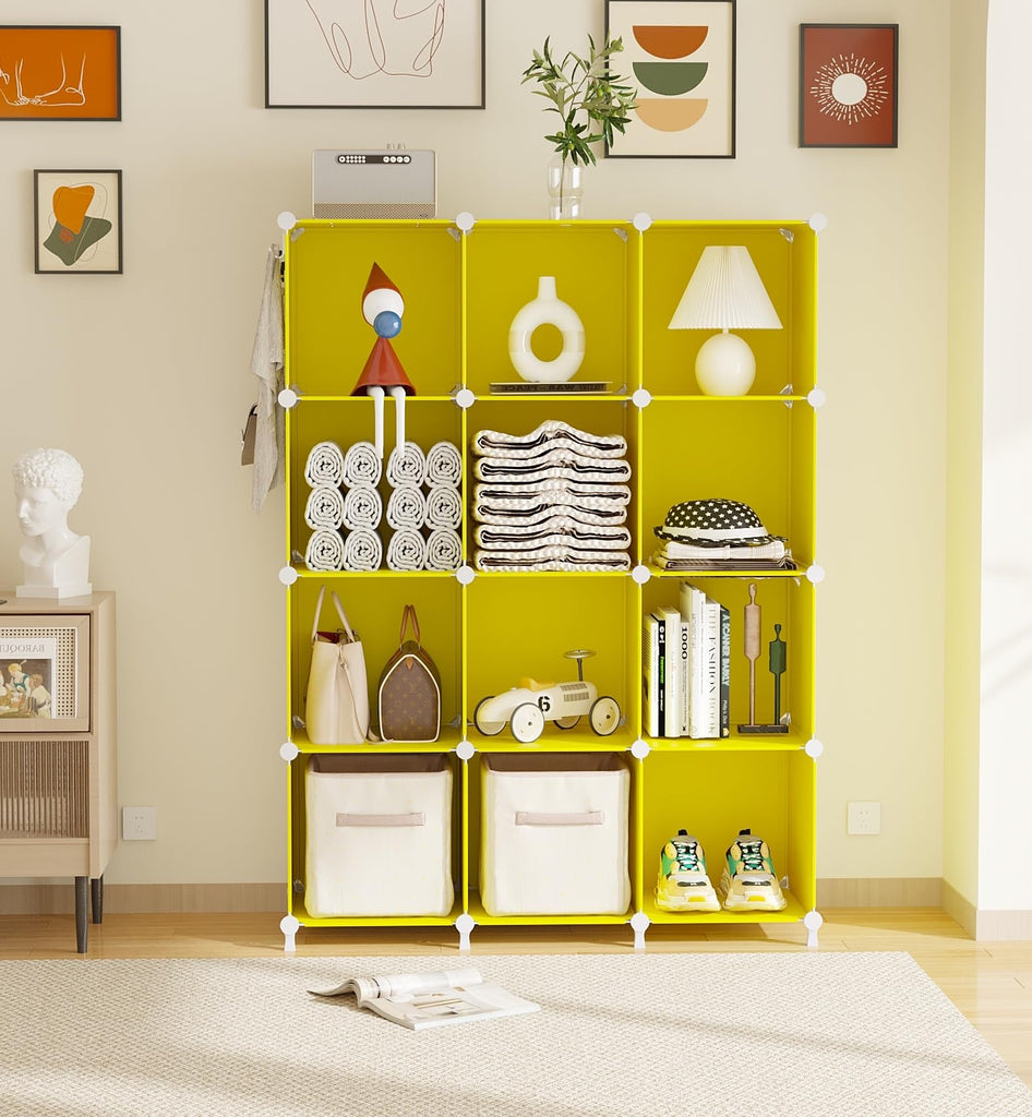 Cube Storage Organizer Closet Organizers 12 Cube Storage Shelves
