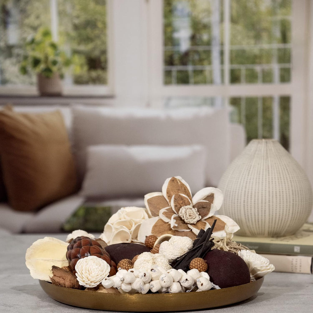 Maison Box Fragrance Potpourri Decorative Vase & Bowl Filler Home Décor (Coconut Sandalwood)