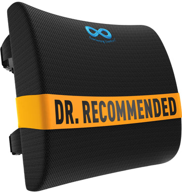 The Original Lumbar Support Pillow Chair - Improves Posture, Promotes Back Pain Relief - Superior Back Support for