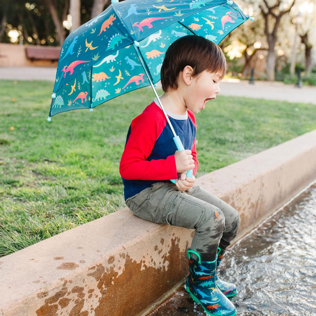 Kids Umbrella - Rainproof Canopy, Curved Handle, Easy Hanging Design