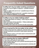 Nugget Ice Maker Countertop, Chewable Pellet Ice Machine with Self-Cleanin Function, 33lbs/24H Portable Ice Makers