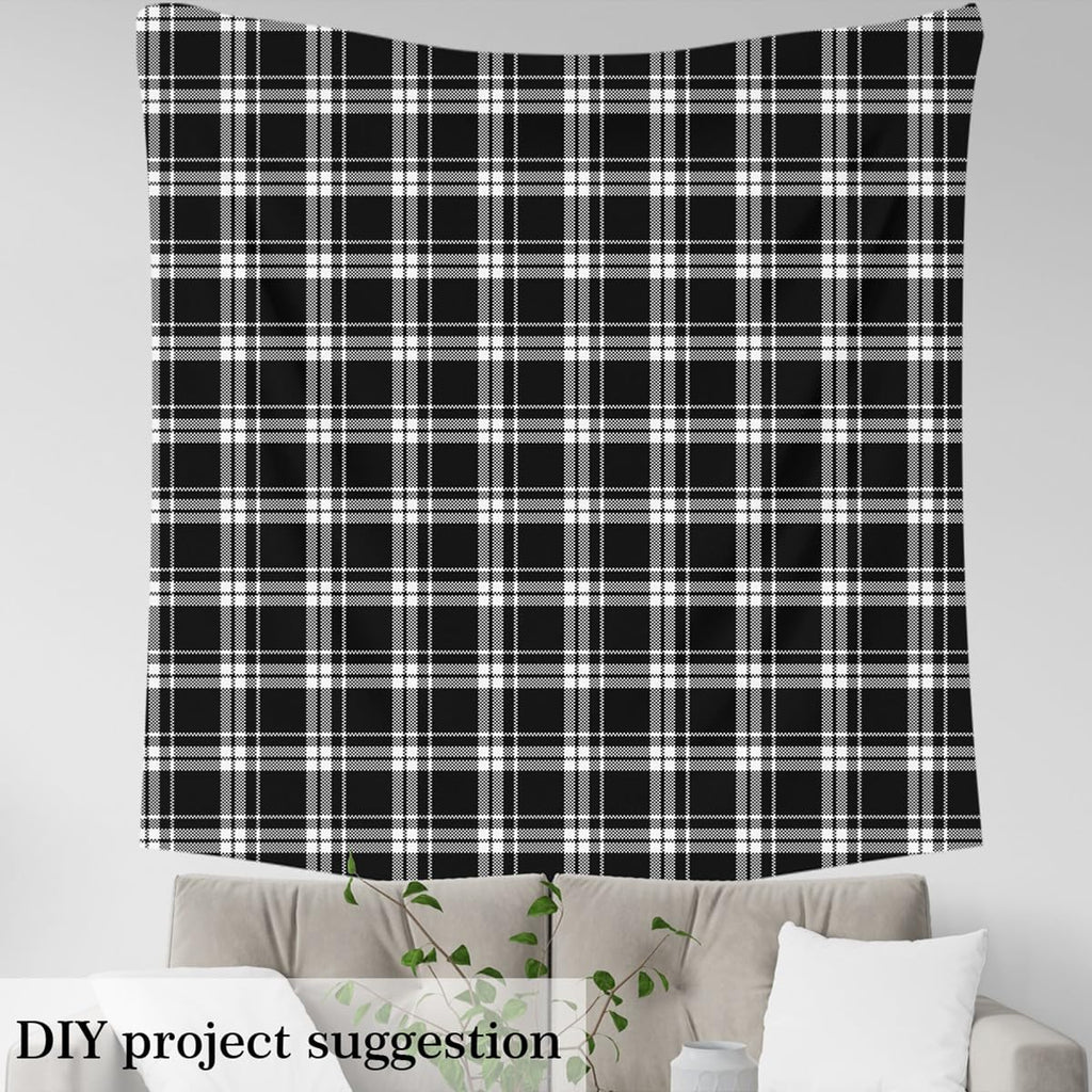 Plaid Upholstery Fabric by The Yard Soft 10 Yards