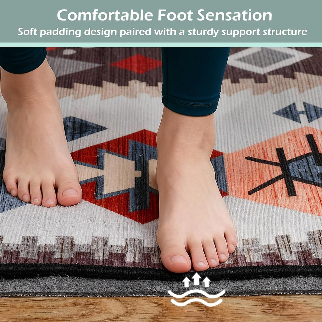 Non-Slip Rug Pads,8x10ft Waterproof Rug Pad,Carpet Pad for Hardwood,Tile,All Floors - Floor Protection,Cushioning - Set of 80