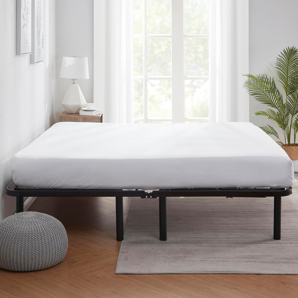 Basic Adjustable Bed Base, Queen Bed Frame, Motorized Head and Foot Incline, Adjustable Bed Frame, Wireless Remote