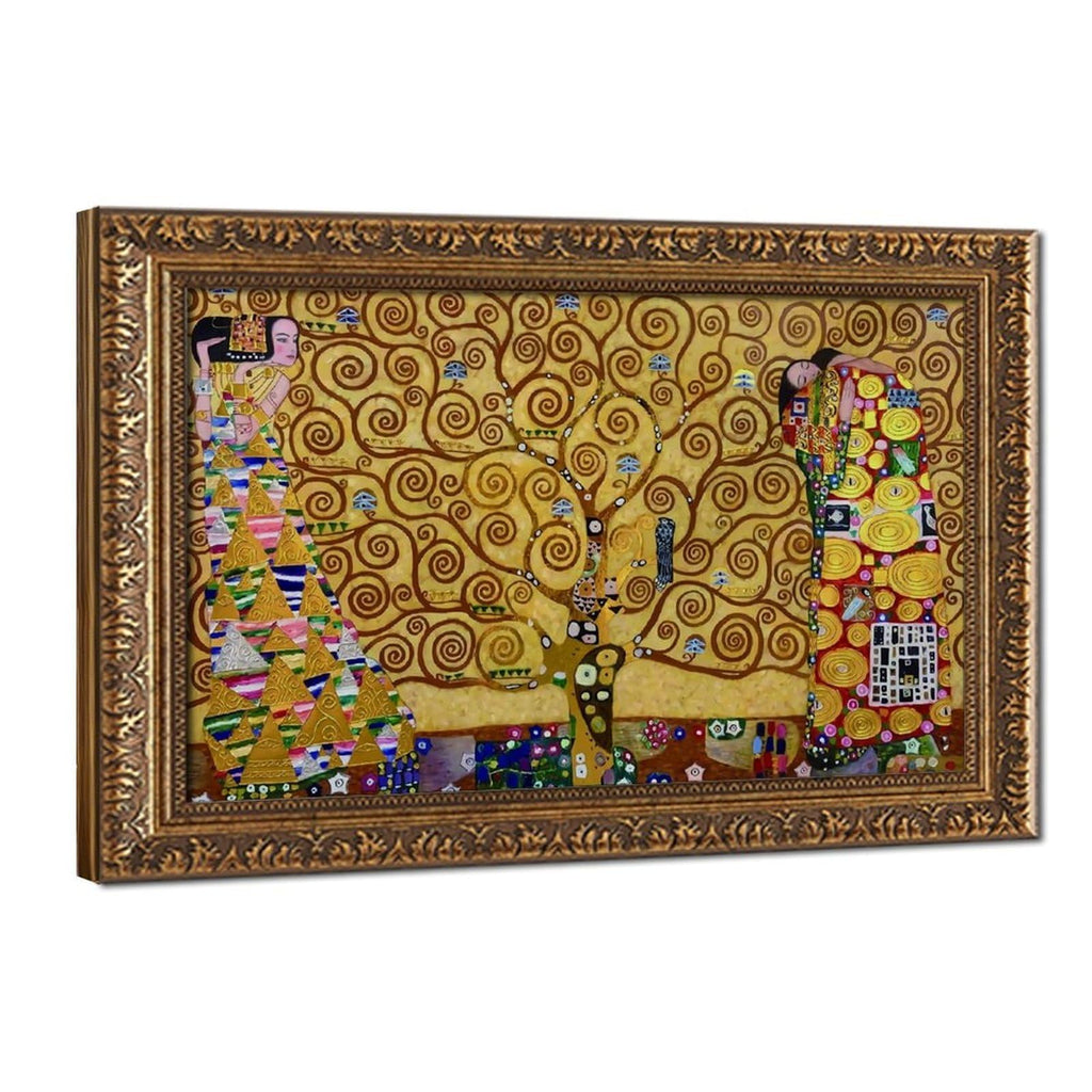 Gustav Klimt The Tree of Life Canvas Wall Art | Casa Home Living