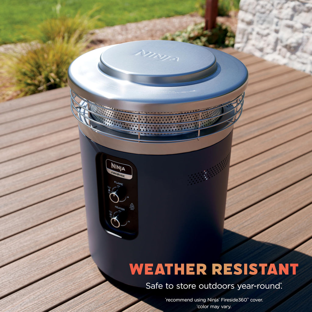 Fireside360 Fire Pit/Heater, 80, 000 BTU, 3 Modes, Halocline Green