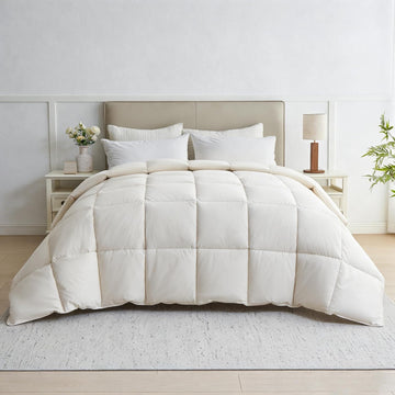 Goose Feather Down Fiber Comforter Full/Queen