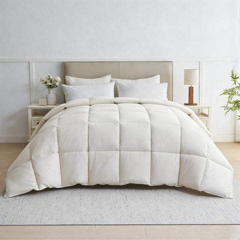 Goose Feather Down Fiber Comforter Full/Queen