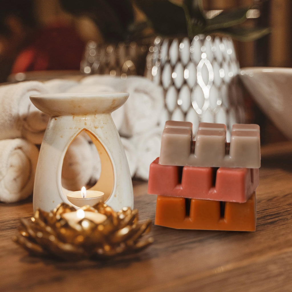 Fall Scented Wax Melts, Soy Wax Cubes for Wax Warmer