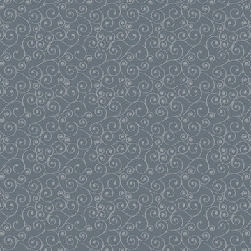 Steel Scrolls 100% Cotton Fabric By The Yard