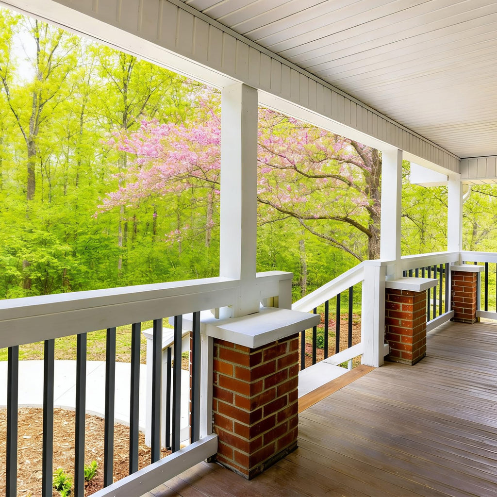 60 Pack 32" Deck Balusters, Metal Balusters for Deck Railing