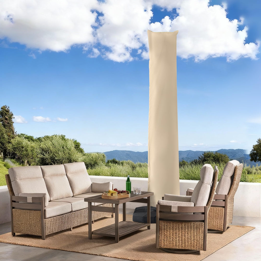 Cantilever Patio Outdoor Umbrella Covers, Beige
