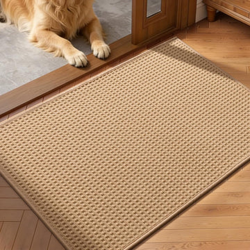 Indoor Door Mat 24" x 36", Non-Slip Washable Entryway Mat, Dirt Trapper Absorbent Entrance Mat, Low Profile Floor Mat