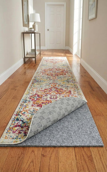 2' 6" x 11' 10" Runner Everyday Performance Rug Pad 1/4" Thick Felt & Non-Slip Backing Perfect for Any Flooring