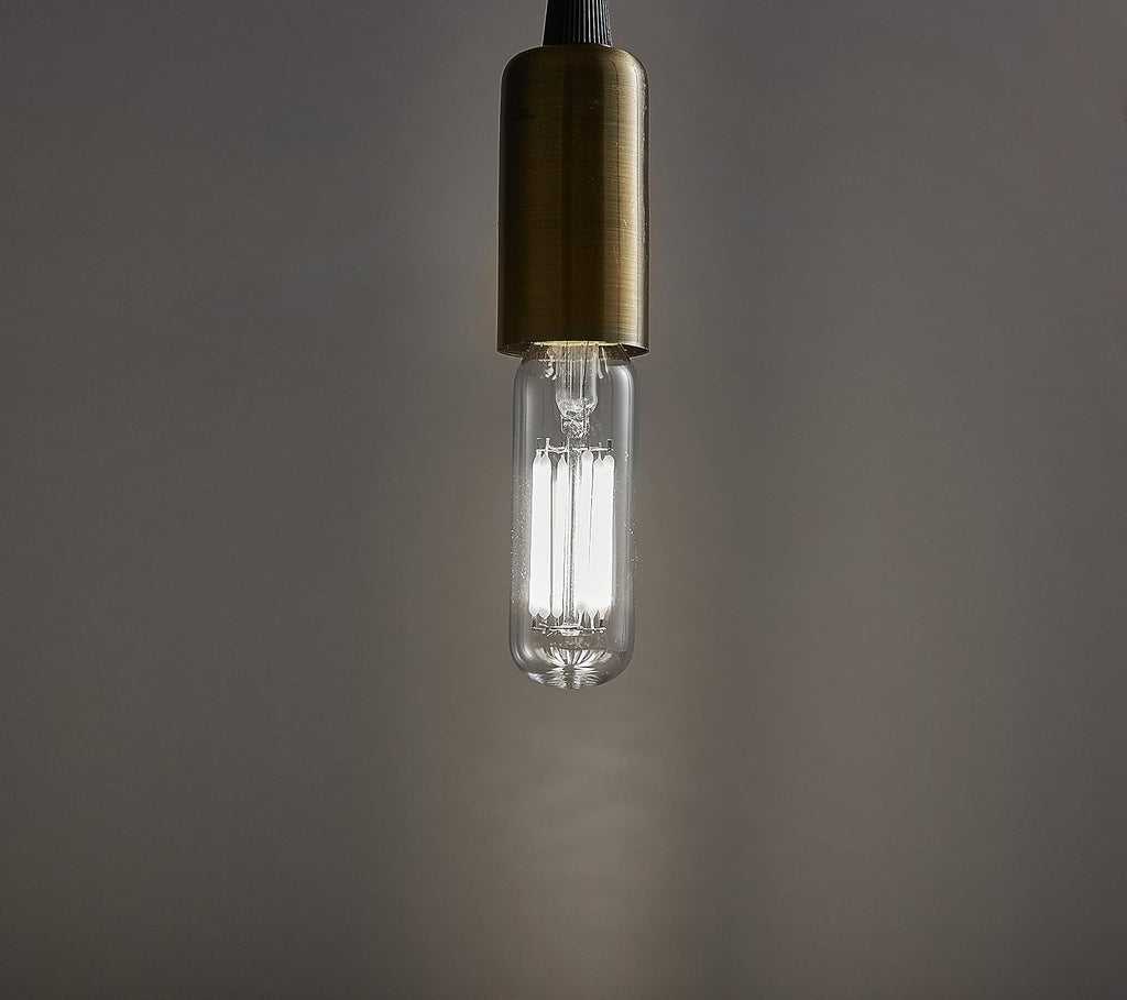 Dimmable T6 led Bulb Daylight White 4000K,6W Equal 60W led Chandelier Light Bulbs, E12 Base Small Edison Vintage Bulb