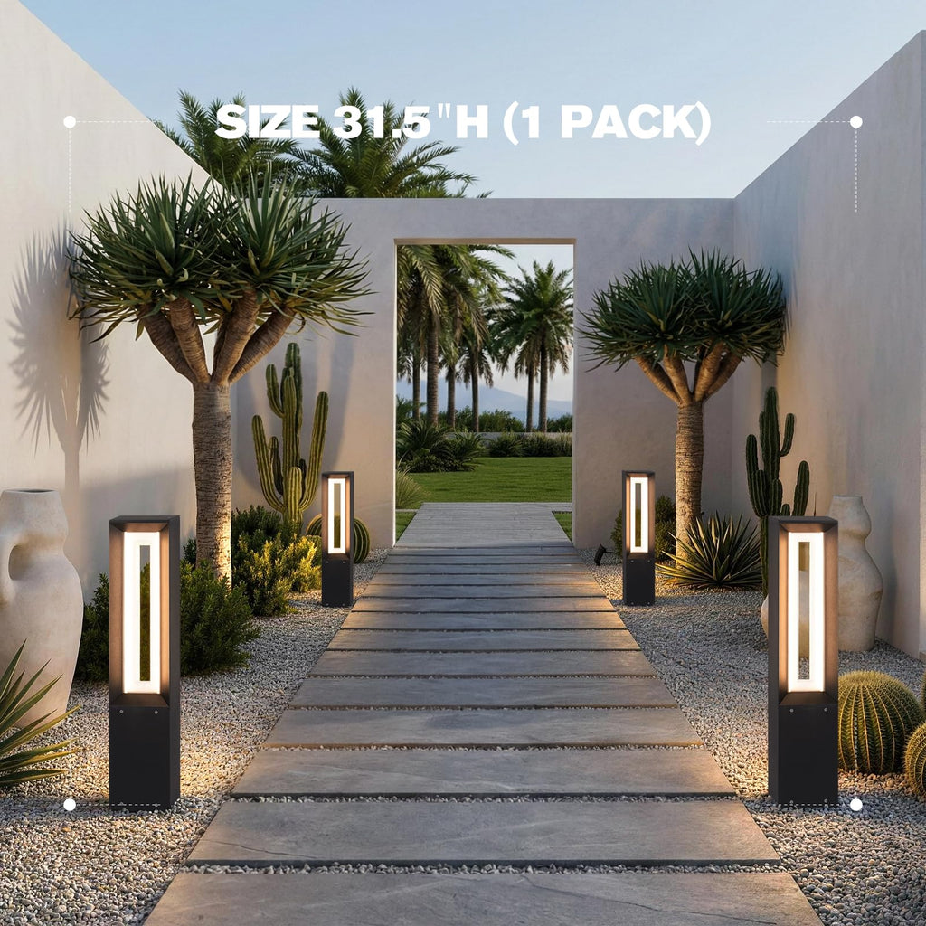 Outdoor Pathway Lights Hard Wired, Waterproof Landscape Path Light