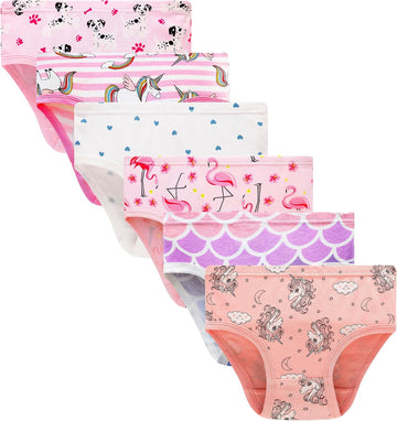Toddler Soft Cotton Panties Little Big Girls Undies Assorted Underwear