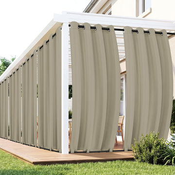 Gazebo Curtains Outdoor Waterproof 6 Panels
