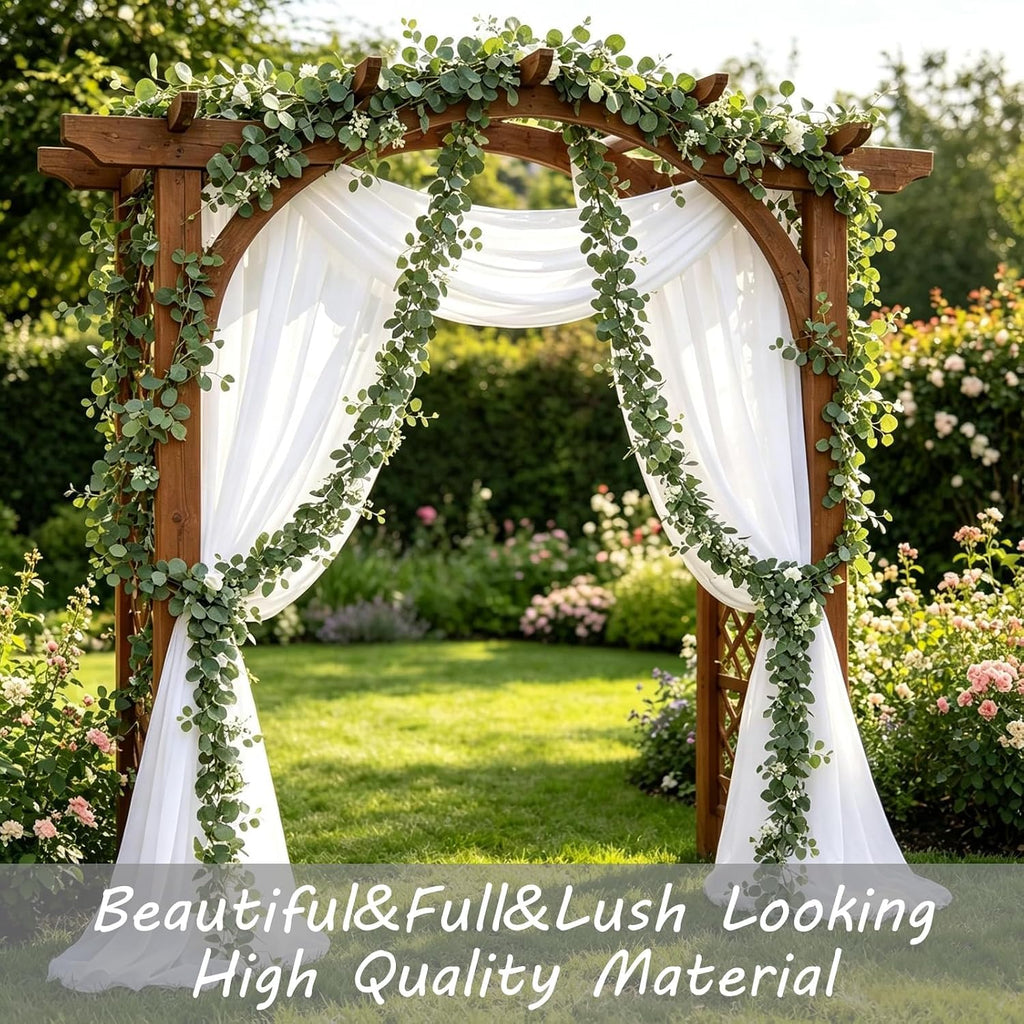 Artificial Eucalyptus Garland - Set of 2