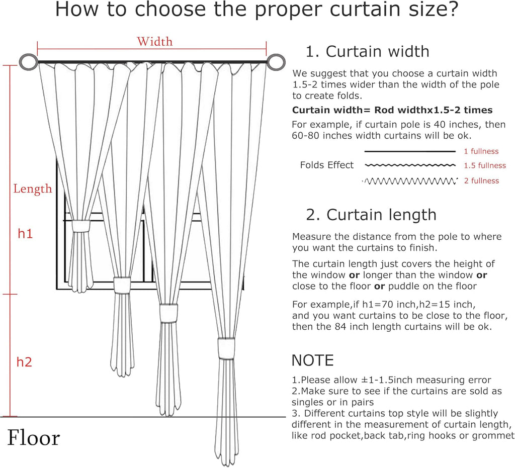 Natural Pinch Pleated Full Blackout Curtains Linen Blended Room Darkening Window Curtains 90 inch for Living Room