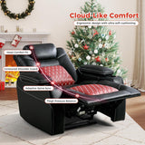 ANJ Electric Power Recliner Chair with Adjustable Powered Headrest