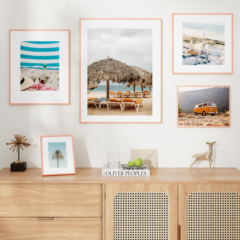 12x16 Metal Picture Frame for Wall With Mat for 9x12, 12''x16'' Aluminum Certificate Document Frames With Plexiglass