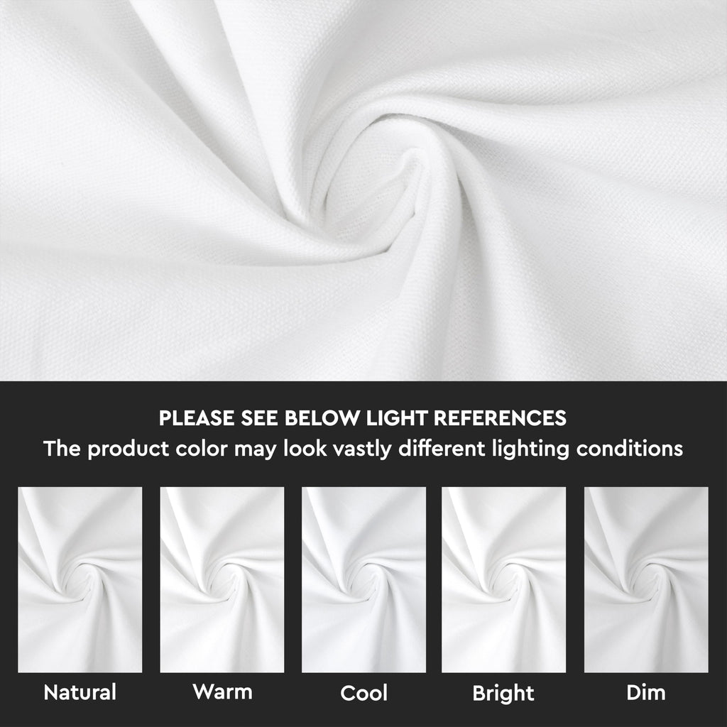 XO Cotton Tablecloth Rectangular 56"x84" White