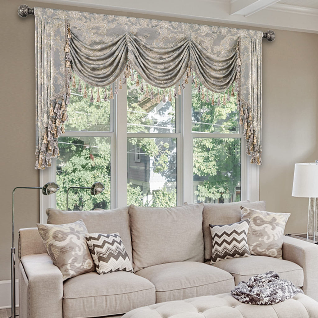 Classic Victorian Waterfall Valances W79 Inch
