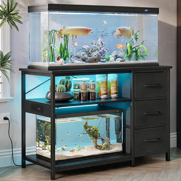 55-75 Gallon Aquarium Stand, Heavy Duty Fish Tank Stand
