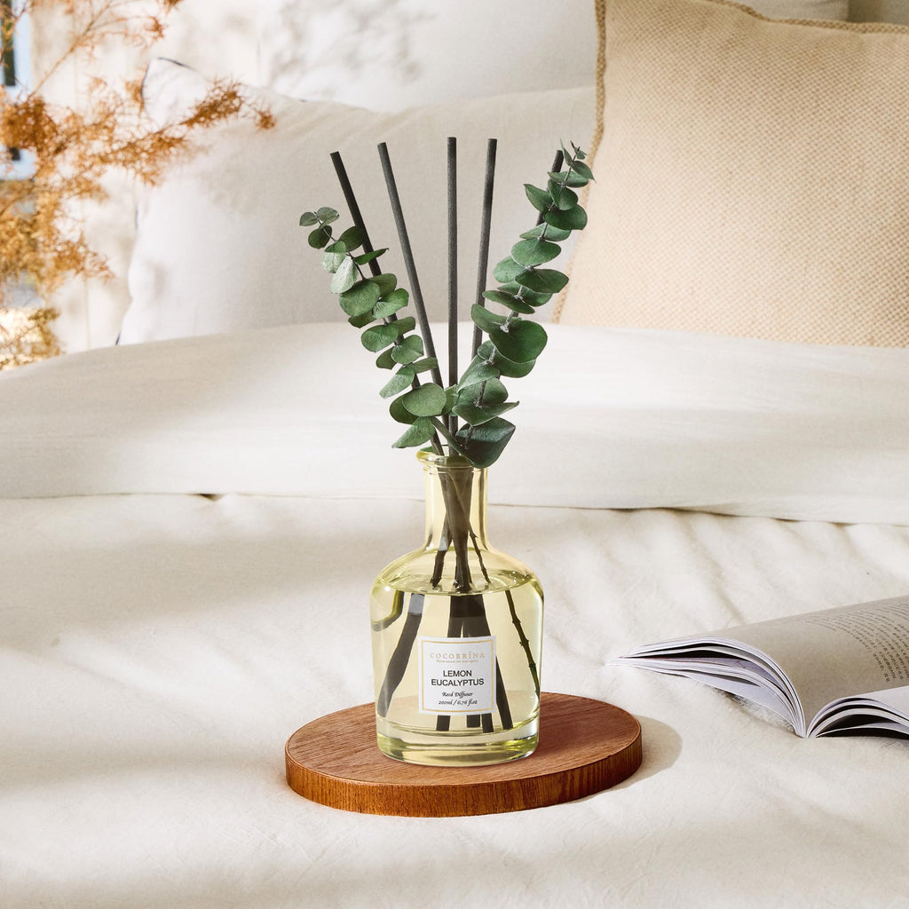 Lemon Eucalyptus Reed Diffuser, 6.76 oz