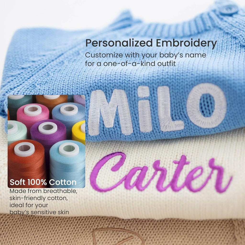 Personalized Newborn Baby Romper - Custom Coming Home Outfit