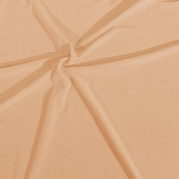 Nude Pink Mesh Fabric by The Yard 4-Way Stretch, 60 Wide (1 Yard)