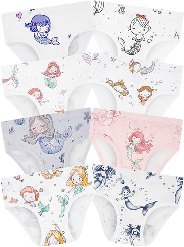 Underwear, Soft Cotton Tagless Breathable Panties, Pack, 18M
