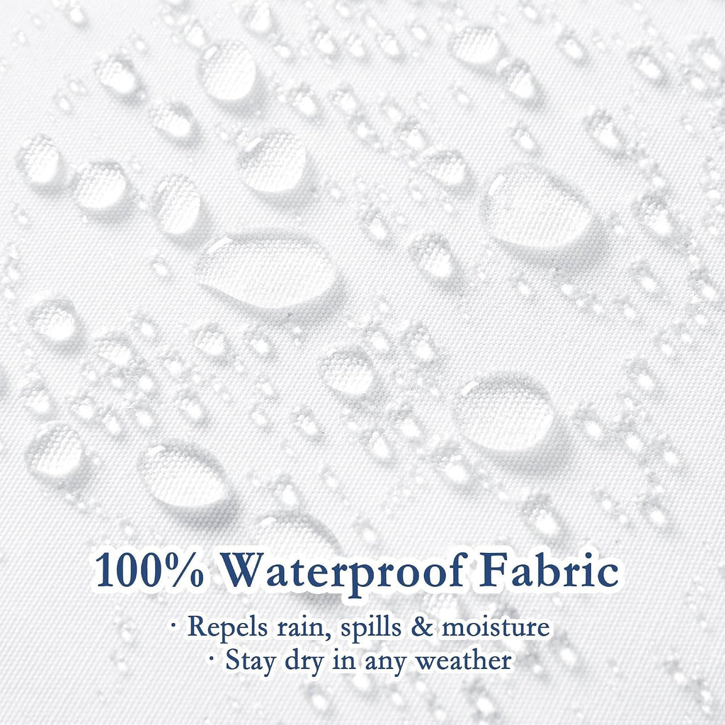 22x22 Outdoor Pillow Inserts, Down Alternative Filling - Set of 2