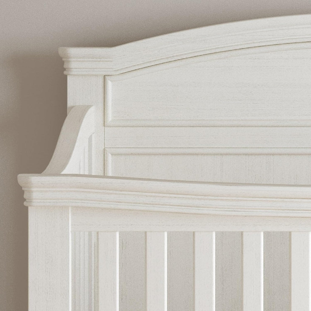 Westgate Crib, Double Dresser, Chest, and Nightstand Nursery Set, 4-Piece, Includes 4-in-1 Convertible Crib, Dresser