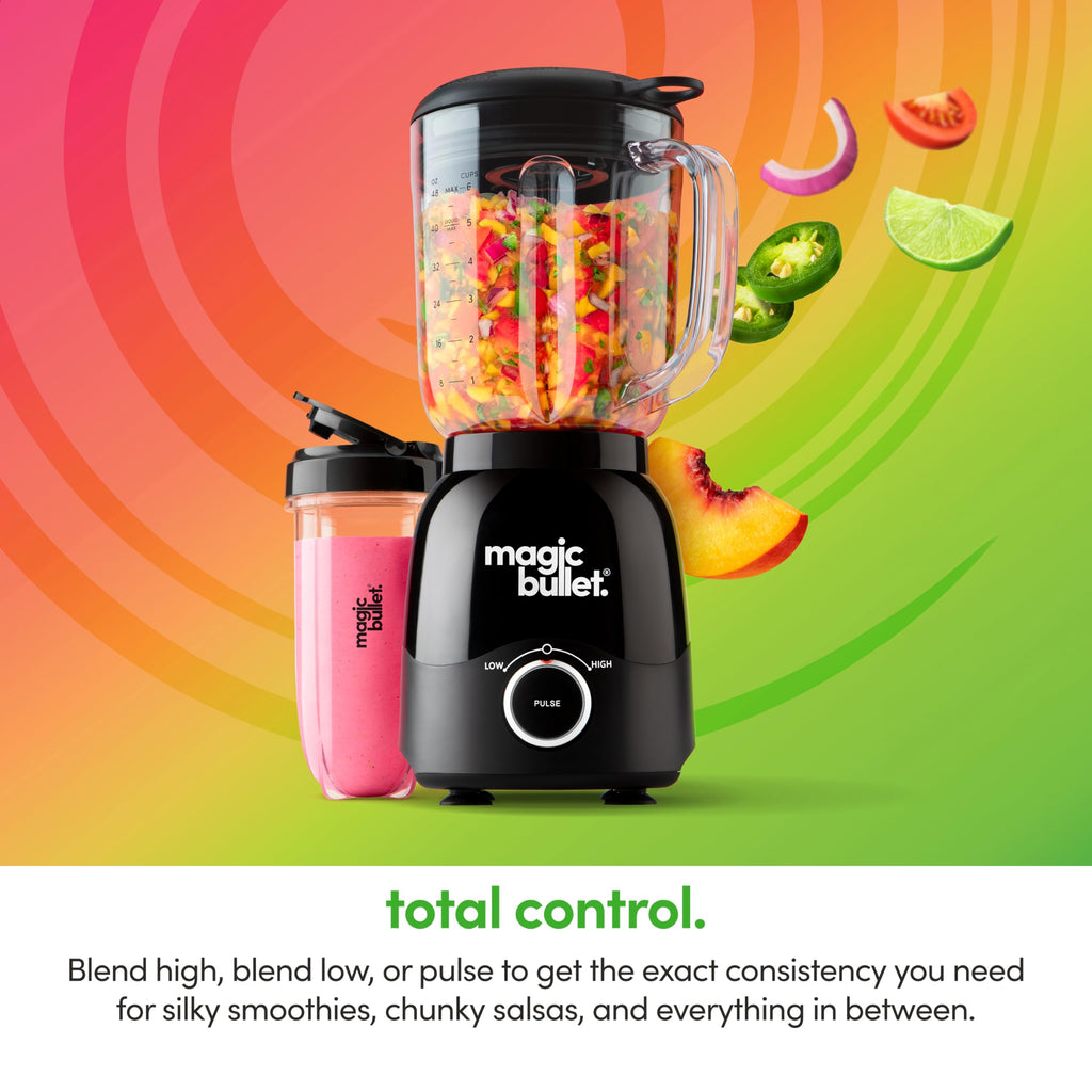 Combo Blender, 48oz Pitcher, Blending Cup, Simple Speed Dial