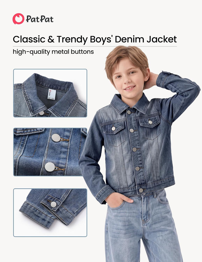 Boys' Denim Trucker Jacket