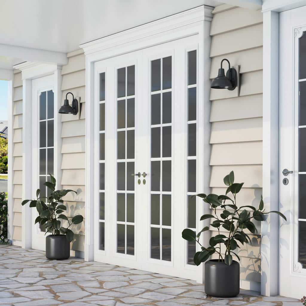 Brightondale Espresso Industrial Outdoor Sconce Lantern Coach Light - 51556-01