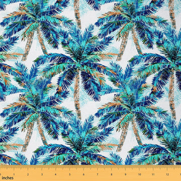 Palm Leaf Fabric by The Yard Soft 2 Yards