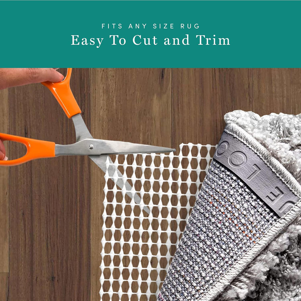Anti-Slip All Surface Slim Indoor Use Rug Pad (2' 6" x 15' 11" Runner)